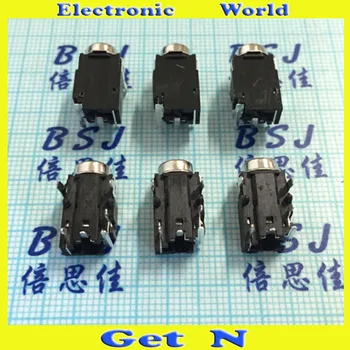 30pcs-1000pcs PJ-372 6 DIP Pins 3.5MM Earphone Connectors 3.5 Headphone Auido Video Jacks PJ372
30pcs-1000pcs PJ-372 6 DIP Pins 3.5MM Earphone Connectors 3.5 Headphone Auido Video Jacks PJ372