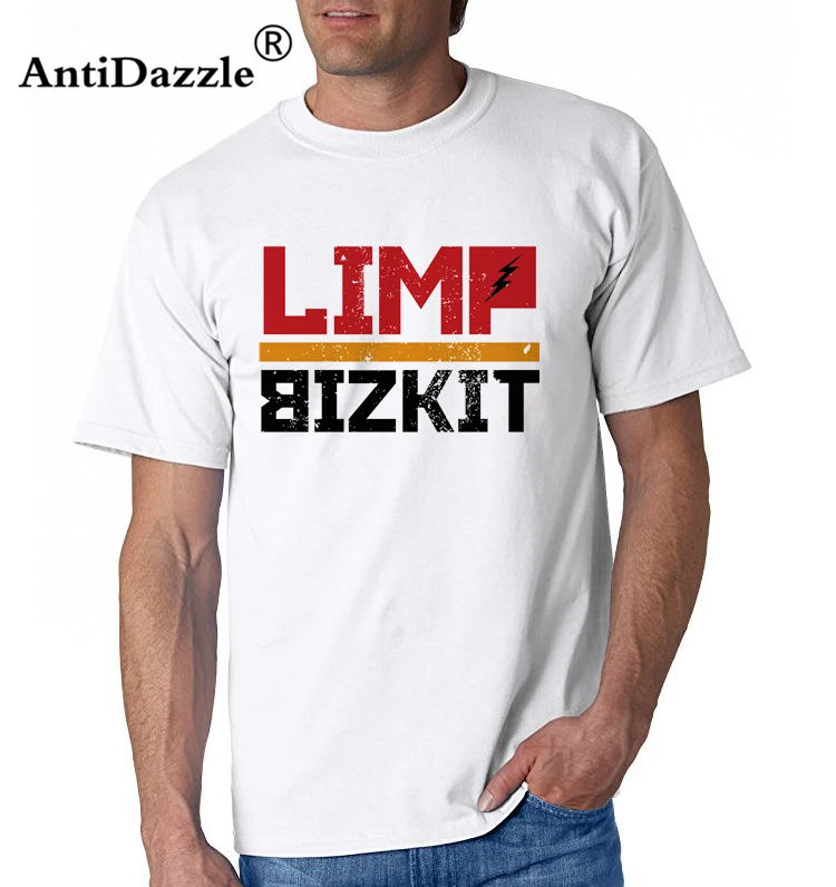 

Antidazzle Limp Bizkit Customize Logo Fred Durst T-SHIRT Concert Tour Hi Quality Back to Basic T shirts