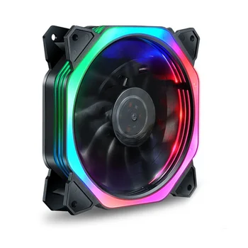 New 12CM 4W 45 CFM Colorful Lights Computer Cooling Fans Computer Case LED Mute Cooling Fan
New 12CM 4W 45 CFM Colorful Lights Computer Cooling Fans Computer Case LED Mute Cooling Fan