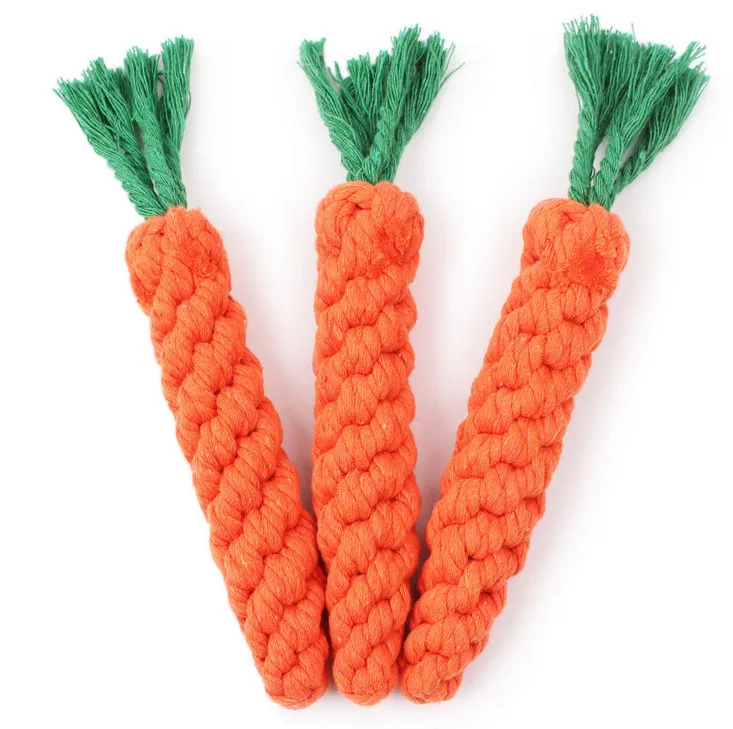 1 Pc Carrot Dog Toy 22cm Long Braided Cotton Rope Puppy Chew Toys Traning Fun Playing Green Rope Ball Toy For
1 Pc Carrot Dog Toy 22cm Long Braided Cotton Rope Puppy Chew Toys Traning Fun Playing Green Rope Ball Toy For
