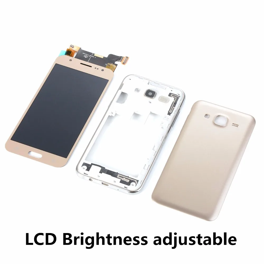For Samsung Galaxy J7 2015 J700F J700H J700FN LCD Touch Screen Digitizer Display+Housing Middle Frame Cover+Battery Back Cover
For Samsung Galaxy J7 2015 J700F J700H J700FN LCD Touch Screen Digitizer Display+Housing Middle Frame Cover+Battery Back Cover