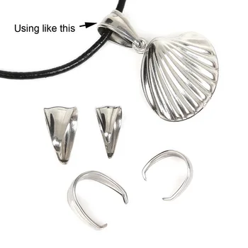 Hot Sale 20pcs/lot Stainless Steel Pendant Clasps & Pinch Clips For Necklace Connectors Jewelry Accessories
Hot Sale 20pcs/lot Stainless Steel Pendant Clasps & Pinch Clips For Necklace Connectors Jewelry Accessories