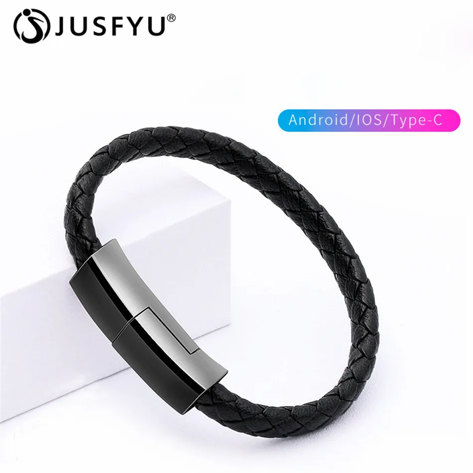 Outdoor Travel USB Charger Phone Chargers Data Charge Cable Sync Cable For iPhone X 7 Case Micro Type C USB Cable Bracelet Men's
Outdoor Travel USB Charger Phone Chargers Data Charge Cable Sync Cable For iPhone X 7 Case Micro Type C USB Cable Bracelet Men's