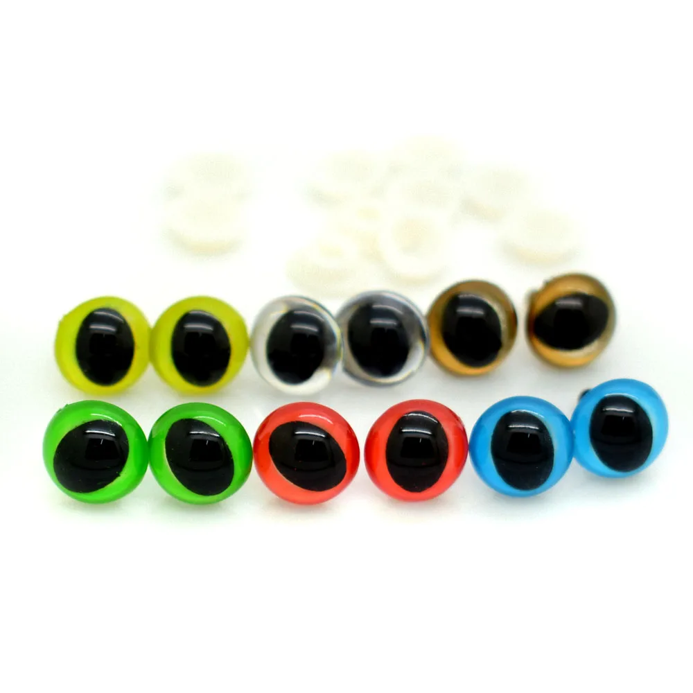12mm Mix colors Safety Eyes/Plastic Cat Doll eyes With Washer Handmade Accessories For Bear Doll Animal Puppet Making -20pcs
12mm Mix colors Safety Eyes/Plastic Cat Doll eyes With Washer Handmade Accessories For Bear Doll Animal Puppet Making -20pcs