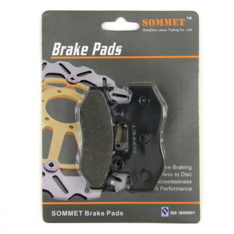 SOMMET Motorcycle Rear Brake Pads Disks 1 pair for Yamaha YFZ 450 (V/W/X/Y/B/D) (2006-2014) YFZ450 LT323
SOMMET Motorcycle Rear Brake Pads Disks 1 pair for Yamaha YFZ 450 (V/W/X/Y/B/D) (2006-2014) YFZ450 LT323