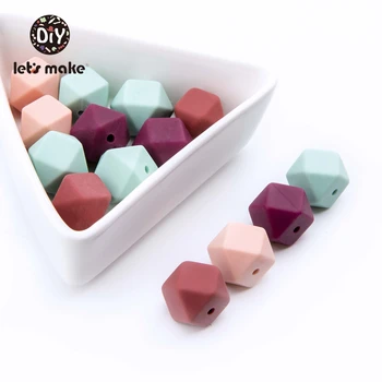 Let’ s Make 50pcs Silicone Beads 14mm Food Grade Silicone Teethers Hexagon Diy Necklace Pacifier Chain Bpa Free Baby Teether
Let’ s Make 50pcs Silicone Beads 14mm Food Grade Silicone Teethers Hexagon Diy Necklace Pacifier Chain Bpa Free Baby Teether