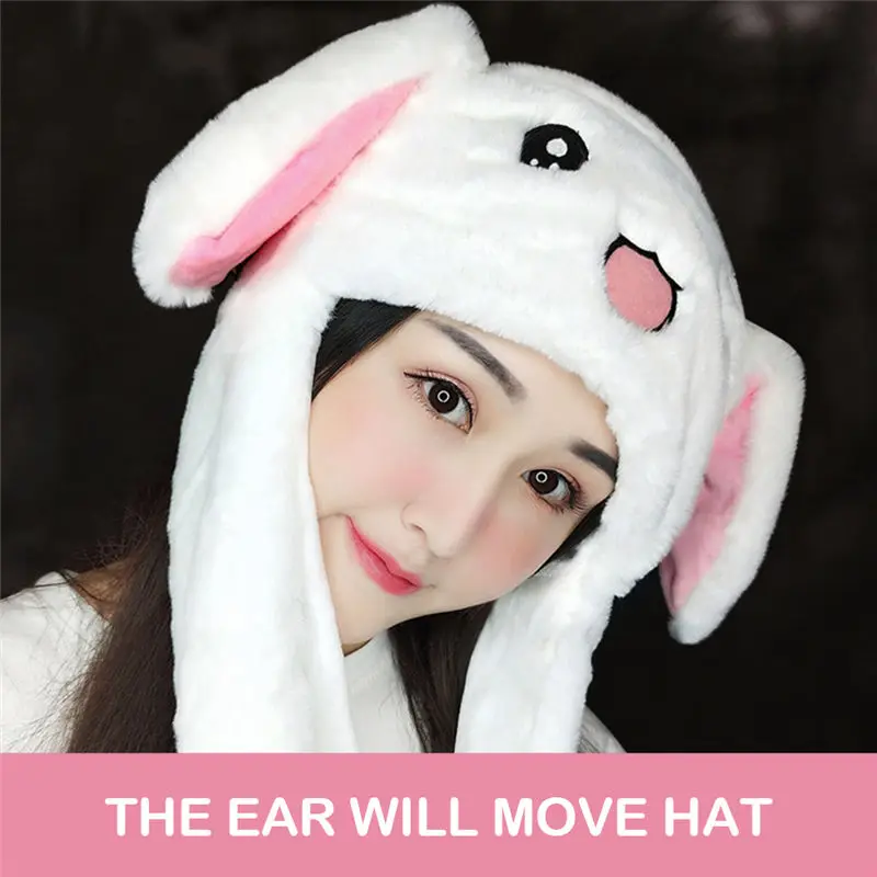 2019 New Bunny Plush Hat Cute Rabbit Hat Ear Will Move When You Hold The Leg Funny Plush Hat Toy For Tik Tok Hot sale
2019 New Bunny Plush Hat Cute Rabbit Hat Ear Will Move When You Hold The Leg Funny Plush Hat Toy For Tik Tok Hot sale
