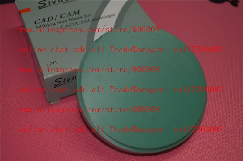 dental sivuch CAD CAM milling wax computer wax 98*16 green round wax with step cad cam wax
dental sivuch CAD CAM milling wax computer wax 98*16 green round wax with step cad cam wax