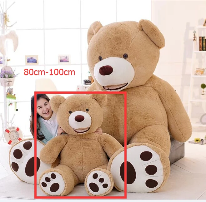 Niuniu Daddy 100cm Huge Bear skin Empty Teddy Bear Wholesale Gift for Girl Birthday Christmas unstuffed bear skins
Niuniu Daddy 100cm Huge Bear skin Empty Teddy Bear Wholesale Gift for Girl Birthday Christmas unstuffed bear skins