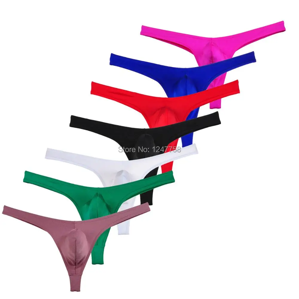 6Pcs/Lot Men's Mini G-String Thong Underwear Thicken Spandex Pouch T-Back Pants Bikini
6Pcs/Lot Men's Mini G-String Thong Underwear Thicken Spandex Pouch T-Back Pants Bikini