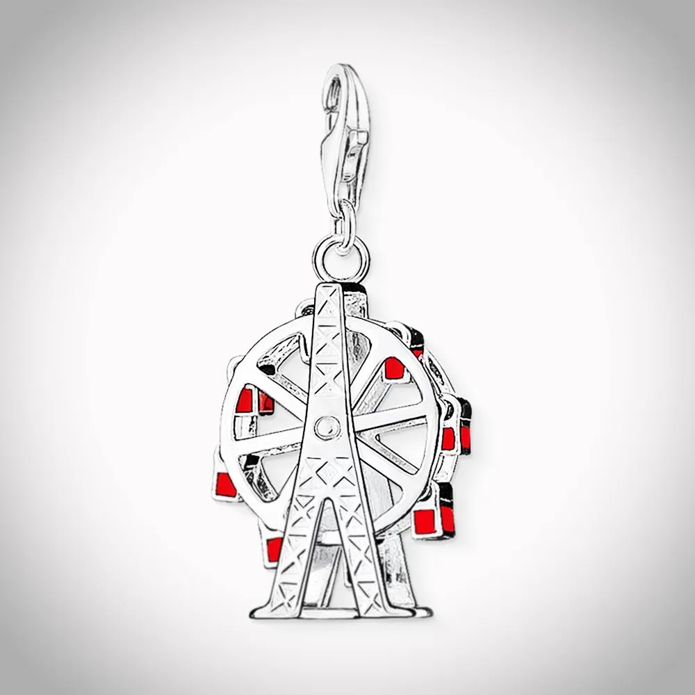 Muffiy Brand Silver Color Vienna Movable Ferris Wheel Pendants for Necklace Bracelet Classic Women Jewelry Wanita Cantik Bijoux
Muffiy Brand Silver Color Vienna Movable Ferris Wheel Pendants for Necklace Bracelet Classic Women Jewelry Wanita Cantik Bijoux