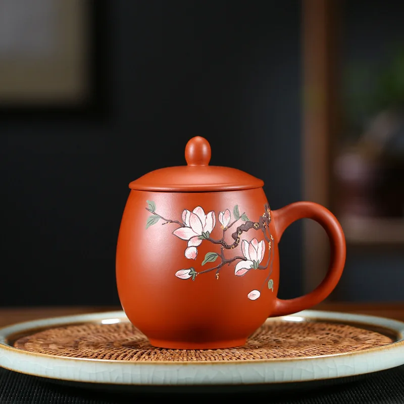High-end Yixing Yixing Gift Box Suit Gift Tea Set Raw Ore Clay Painting Manual Yixing Cover Cup To Work In An Office Cup
High-end Yixing Yixing Gift Box Suit Gift Tea Set Raw Ore Clay Painting Manual Yixing Cover Cup To Work In An Office Cup