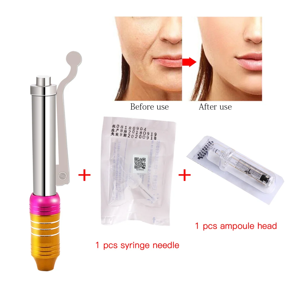 Hyaluronic Acid Pen High Pressure Atomizer Pen Kit Anti Wrinkle Lifting Lip Acid Guns Hyaluron Syringe No Pain Injection
Hyaluronic Acid Pen High Pressure Atomizer Pen Kit Anti Wrinkle Lifting Lip Acid Guns Hyaluron Syringe No Pain Injection