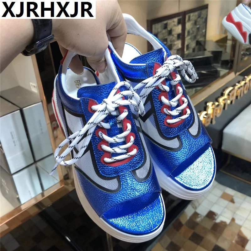 XJRHXJR 2019 Summer Platform Sandals Women 7CM Heels Wedge Shoes Fashion Buckle Thick Soled Casual Woman Beach Sandals Sneakers
XJRHXJR 2019 Summer Platform Sandals Women 7CM Heels Wedge Shoes Fashion Buckle Thick Soled Casual Woman Beach Sandals Sneakers