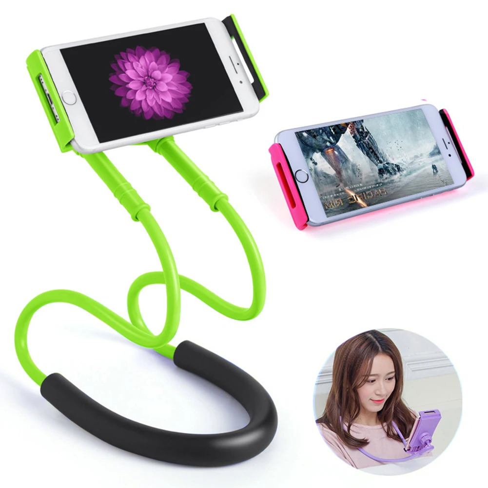 Mobile Phone Holder Stand Detachable Lazy Neck Phone Holder Stand Lazy Necklace Smartphone Bracket For 4-10 Inch Phone TSLM2
Mobile Phone Holder Stand Detachable Lazy Neck Phone Holder Stand Lazy Necklace Smartphone Bracket For 4-10 Inch Phone TSLM2