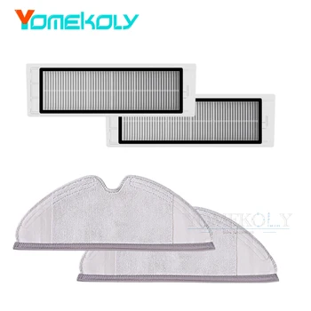 Replacement Accessories for Xiaomi Vacuum Cleaner 2 Roborock S50 S51 2PCS HEPA Filter 2PCS Mop Cloths Spare Kits
Replacement Accessories for Xiaomi Vacuum Cleaner 2 Roborock S50 S51 2PCS HEPA Filter 2PCS Mop Cloths Spare Kits