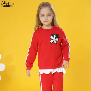AiLe Rabbit 2018 Girls Spring New Long-sleeved Shirt + Pants 2 Pieces Sequins Flower Unique Sports Wide-leg Pants kids Suits
AiLe Rabbit 2018 Girls Spring New Long-sleeved Shirt + Pants 2 Pieces Sequins Flower Unique Sports Wide-leg Pants kids Suits