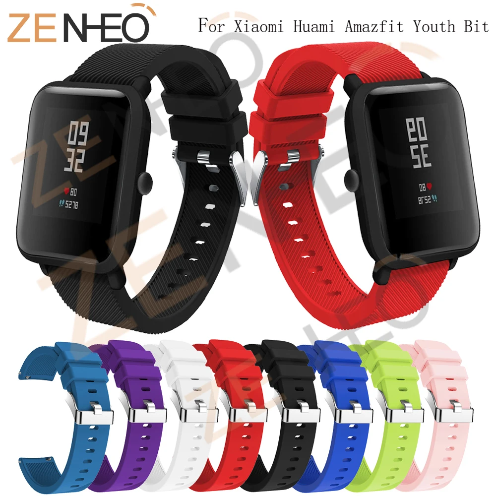 Ремешок для часов 20 мм для Xiaomi Huami Amazfit bip Youth Lite, силиконовый ремешок для наручных часов, смарт-аксессуары, спортивный браслет, ремешок для часов
Ремешок для часов 20 мм для Xiaomi Huami Amazfit bip Youth Lite, силиконовый ремешок для наручных часов, смарт-аксессуары, спортивный браслет, ремешок для часов