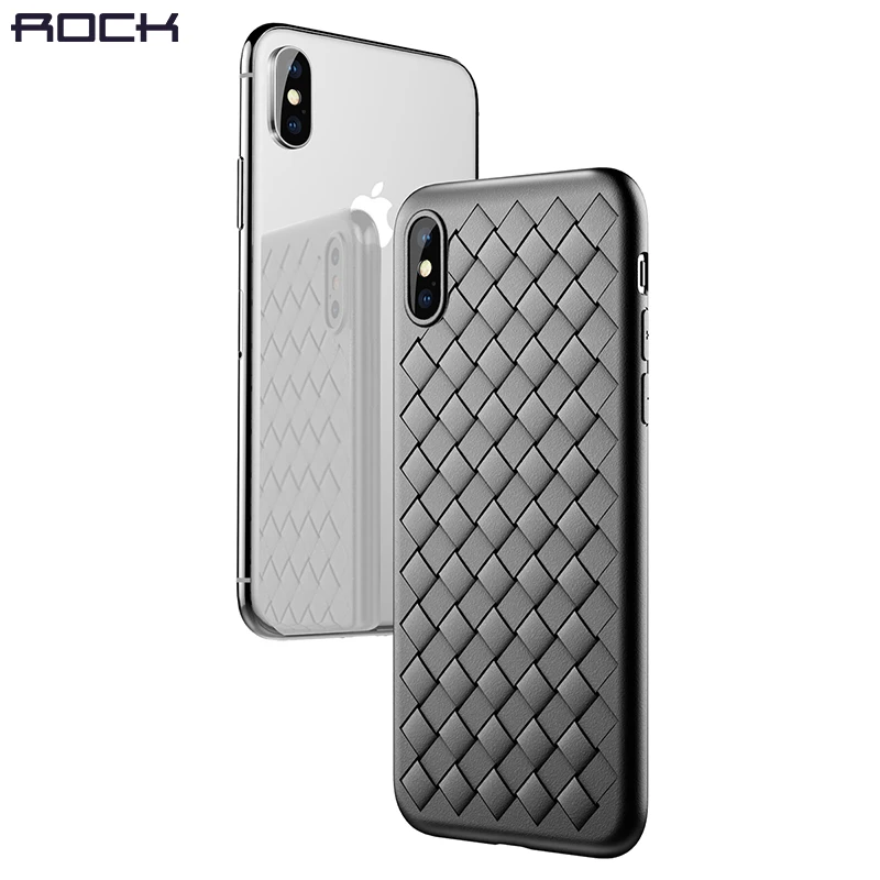 For iPhone X Case, ROCK Soft Braid Case For iPhone X Back Cover Weave Protector Slim Thin Interlaced TPU Shell
For iPhone X Case, ROCK Soft Braid Case For iPhone X Back Cover Weave Protector Slim Thin Interlaced TPU Shell