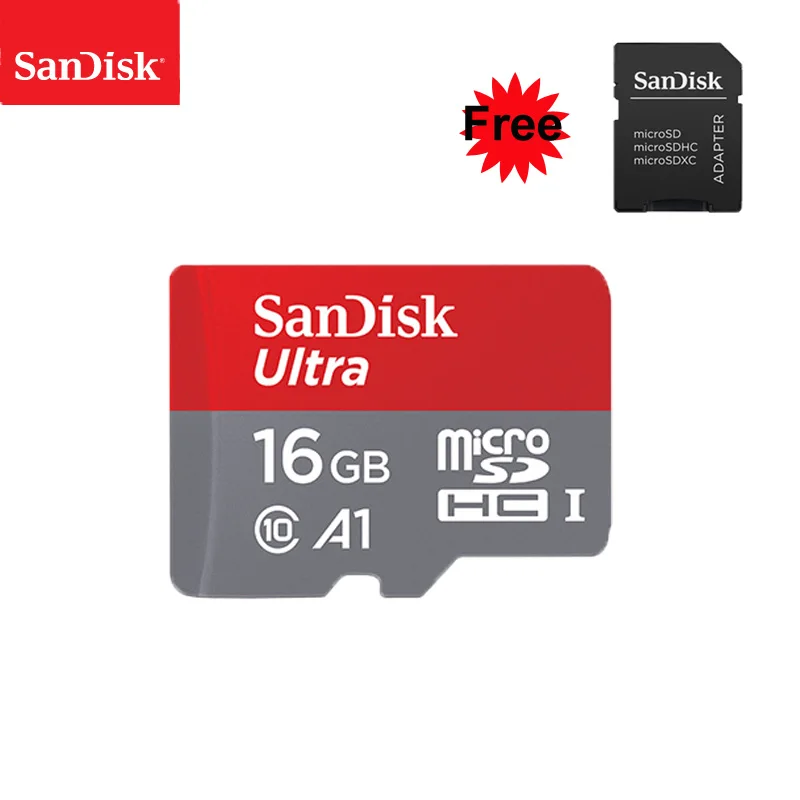 Original SanDisk Micro SD Card 16GB 32GB 64GB 128GB Memory Card Max 98MB/s C10 U1 A1 Flash TF Microsd Card for Phone Computer
Original SanDisk Micro SD Card 16GB 32GB 64GB 128GB Memory Card Max 98MB/s C10 U1 A1 Flash TF Microsd Card for Phone Computer