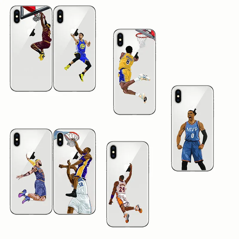 fashion basketball 2018 Cartoon LeBron James Kobe Bryant soft silicone phone cover case for iphone 5 5s se plus X 6 6s 7 8 6plu
fashion basketball 2018 Cartoon LeBron James Kobe Bryant soft silicone phone cover case for iphone 5 5s se plus X 6 6s 7 8 6plu