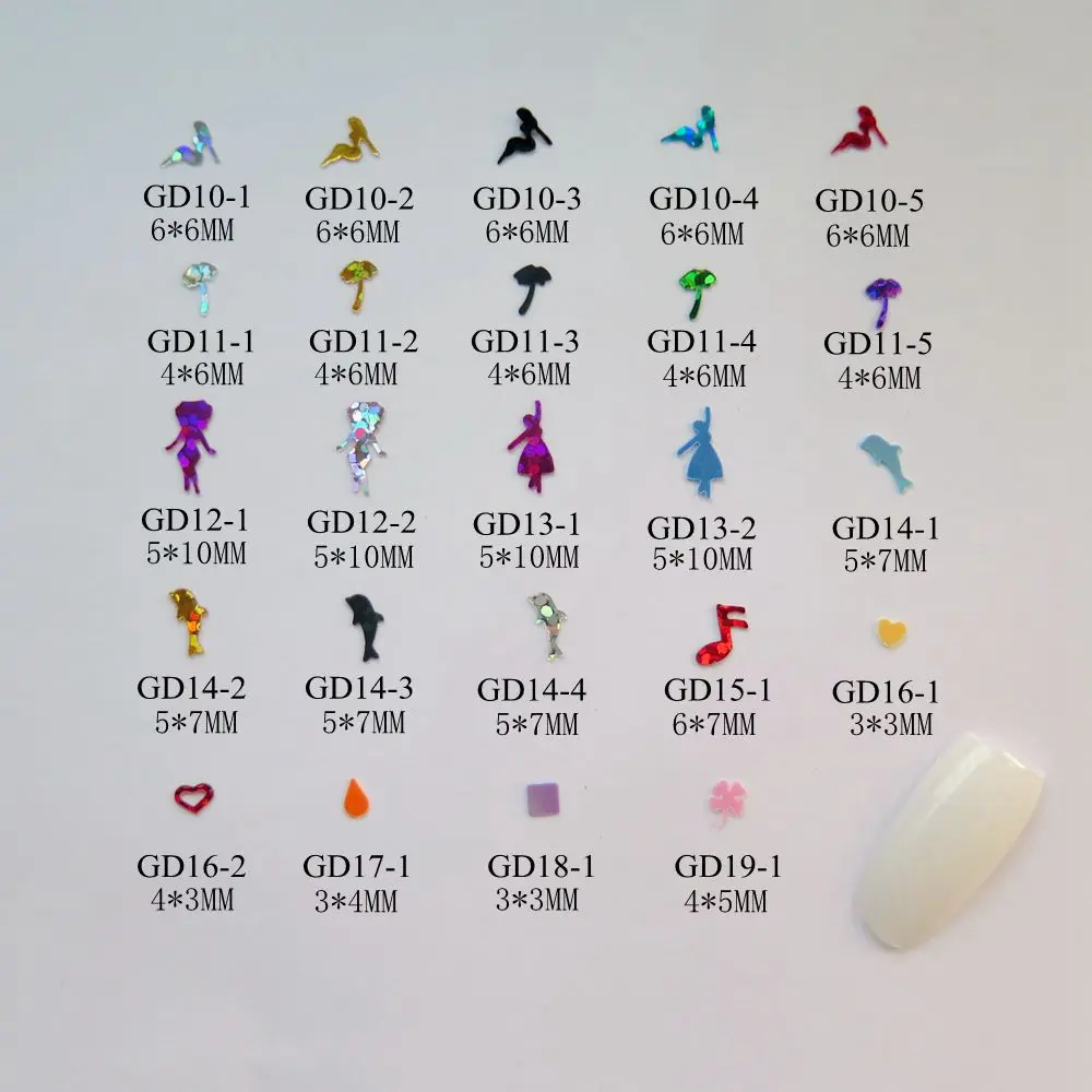 Retail 20G/bag Cute Laser Color Beauty Tree Dancing-Girl Dolphin Square Glitter Nail art Glitter Nail art decoration GD10-19
Retail 20G/bag Cute Laser Color Beauty Tree Dancing-Girl Dolphin Square Glitter Nail art Glitter Nail art decoration GD10-19