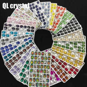 QL Crystal ALL SIZE ALL COLOR Oval Pointback Crystal Rhinestone High Quality for Jewelry Making DIY Accessories
QL Crystal ALL SIZE ALL COLOR Oval Pointback Crystal Rhinestone High Quality for Jewelry Making DIY Accessories