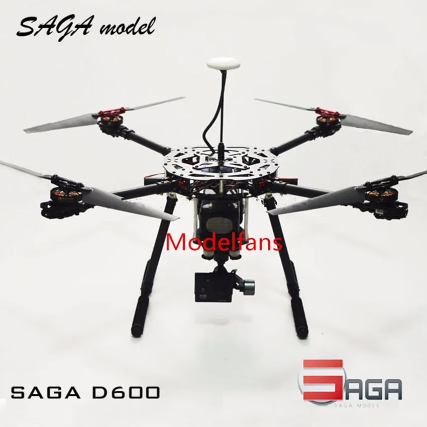 SAGA D600 4-Axis Quadcopter Frame Suitable for Gopro Camera with Pixhack Flight Controller + AT9 Remote Controller for FPV
SAGA D600 4-Axis Quadcopter Frame Suitable for Gopro Camera with Pixhack Flight Controller + AT9 Remote Controller for FPV