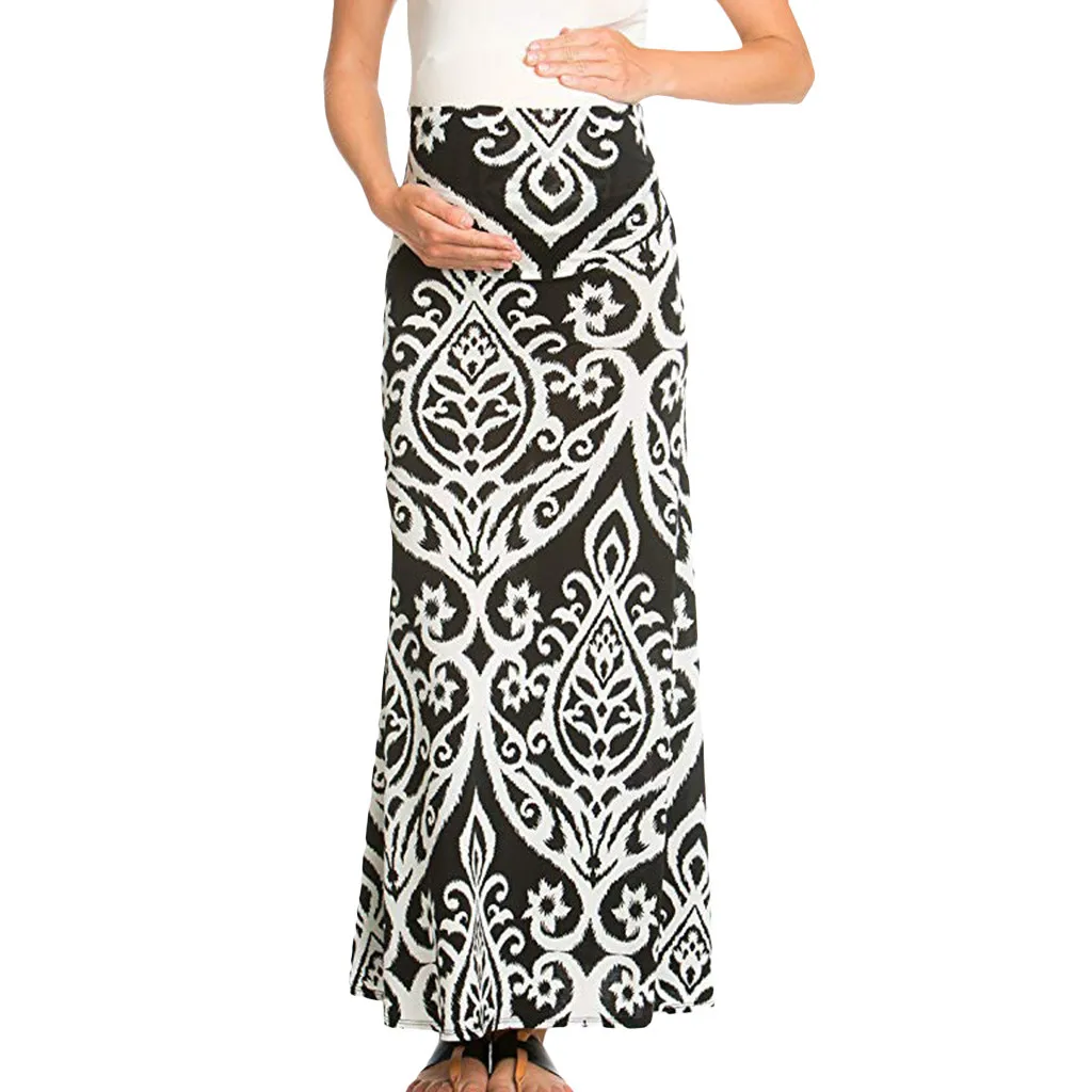 Maternity Pregnant Summer Fashion Skirt Summer Vintage Skirt For Women Print Sundress Comfort High Waist Solid Skirts Womens
Maternity Pregnant Summer Fashion Skirt Summer Vintage Skirt For Women Print Sundress Comfort High Waist Solid Skirts Womens