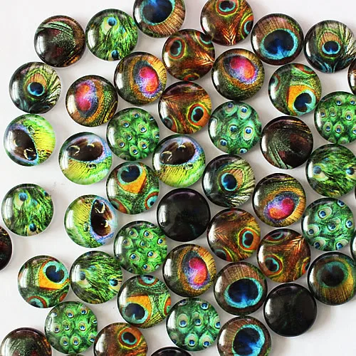 From 8mm to 30mm Random Mixed Peacock Feather Round Cabochons Pattern Glass Flatback Photo Base DIY Making Accessories Paired
From 8mm to 30mm Random Mixed Peacock Feather Round Cabochons Pattern Glass Flatback Photo Base DIY Making Accessories Paired