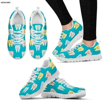INSTANTARTS Colorful Tooth/Dental/Dentist/Dentistry Print Women's Sports Shoes Breath Athletic Sneakers Ladies Light Sneakers
INSTANTARTS Colorful Tooth/Dental/Dentist/Dentistry Print Women's Sports Shoes Breath Athletic Sneakers Ladies Light Sneakers