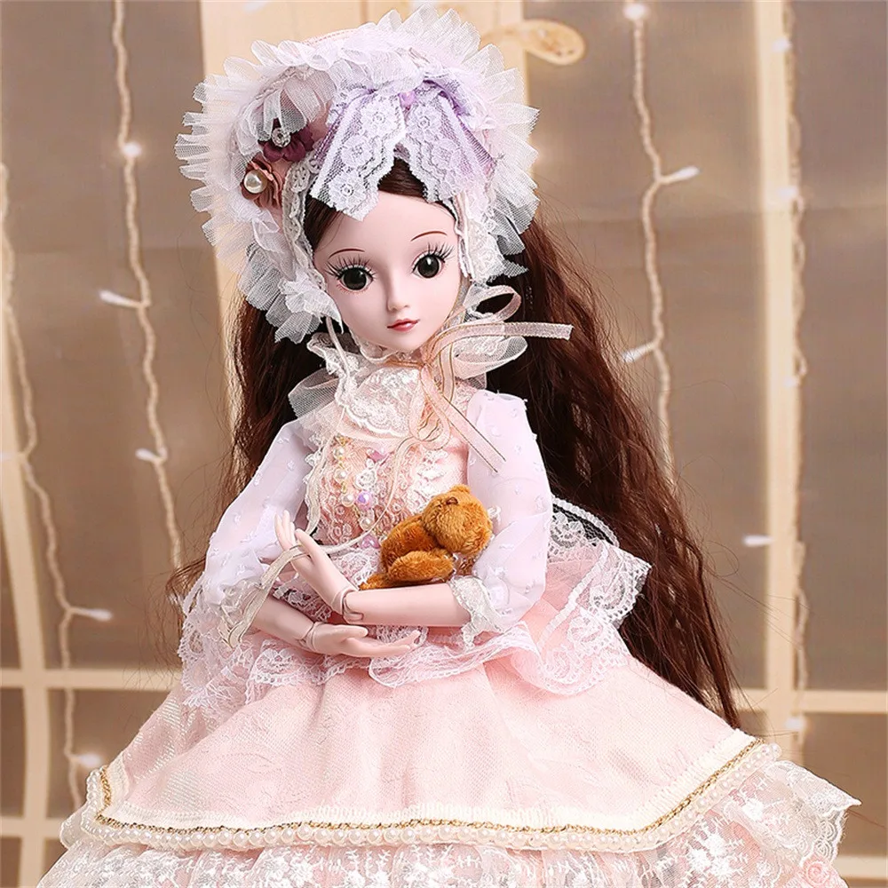 Four-piece set BJD Doll SD Doll 60cm/24inch Princess Bride for Girl Gift and Dolls Collection american girl doll Kids toy #VD121
Four-piece set BJD Doll SD Doll 60cm/24inch Princess Bride for Girl Gift and Dolls Collection american girl doll Kids toy #VD121