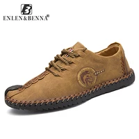 Brand Men's Loafers Moccasins Slip On Shoes Men Casual Shoe Artificial Leather Driving Boat Flats Shoes Sneaker Men Big Size image