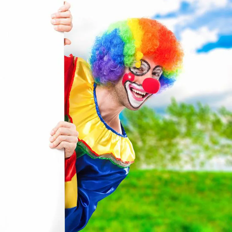 Performance Wavy Curly Clown Wig Cosplay Hair For Christmas new year adult birthday Party Disco decoration kids gift Supplies
Performance Wavy Curly Clown Wig Cosplay Hair For Christmas new year adult birthday Party Disco decoration kids gift Supplies