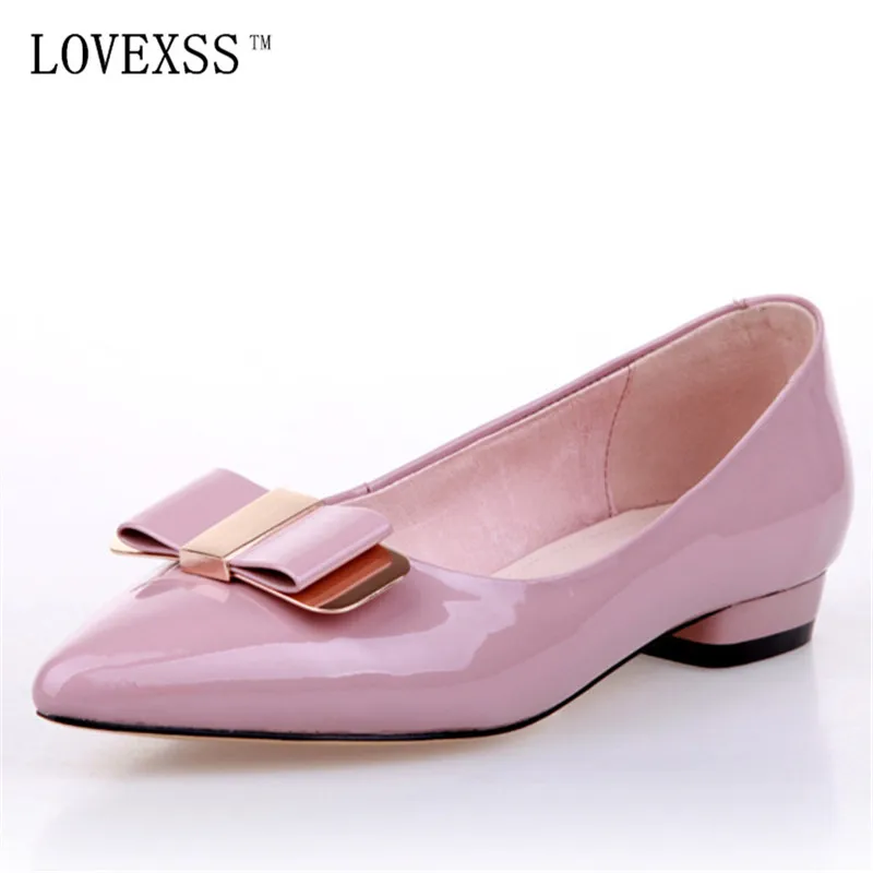 LOVEXSS Butterfly Flats 2017 Spring Fashion Casual Pink Black Genuine Leather Loafers Woman Shoes China Butterfly-knot Flats
LOVEXSS Butterfly Flats 2017 Spring Fashion Casual Pink Black Genuine Leather Loafers Woman Shoes China Butterfly-knot Flats