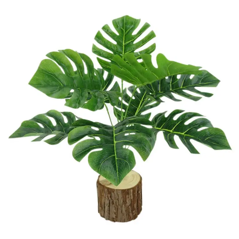 2019 New Nordic style 1Pc Monstera Office Home Artificial Plant High Simulation Fake Foliage Leaf
2019 New Nordic style 1Pc Monstera Office Home Artificial Plant High Simulation Fake Foliage Leaf
