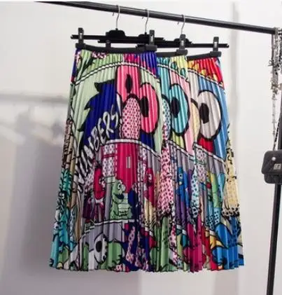Funny Women's Cartoon Animal Pattern Long Pleated Skirts 2019 Summer Bohemian Printed High Wai
Funny Women's Cartoon Animal Pattern Long Pleated Skirts 2019 Summer Bohemian Printed High Wai