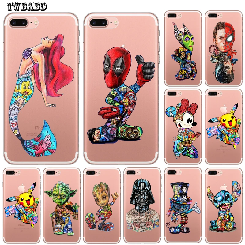 Minnie Mickey For iphone X XS Max XR Cute Groot Stitch Deadpool Pikachu Soft Silicone Case for IPhone6 7 8 Plus X 6s 8 7plus
Minnie Mickey For iphone X XS Max XR Cute Groot Stitch Deadpool Pikachu Soft Silicone Case for IPhone6 7 8 Plus X 6s 8 7plus