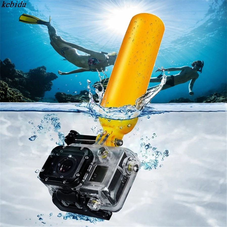 

1pc Handheld Bobber Floating Monopod For Gopro Accessories For HERO 4 3 3 2 1 SJCAM SJ4000 Xiaoyi Action Camera Soprts Mini DV