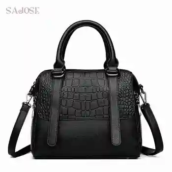 Women PU Leather Handbag Female Casual Tote Bags High Quality Designer Fashion Shoulder Bag Lady Classic Crocodile Pattern Bag
Women PU Leather Handbag Female Casual Tote Bags High Quality Designer Fashion Shoulder Bag Lady Classic Crocodile Pattern Bag