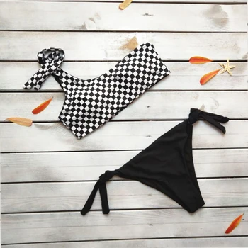 gingham swimsuit plaid bandeau strapless one shoulder g string bikini cut out 2019 swimwear women trajes de baño de mujer set
gingham swimsuit plaid bandeau strapless one shoulder g string bikini cut out 2019 swimwear women trajes de baño de mujer set
