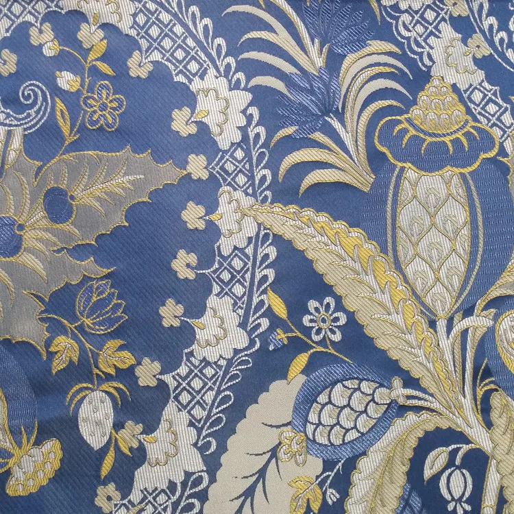Tropical Rainforest Plants Jacquard Woven Blue Interior Upholstery Sofa Furniture Fabrics 140cm Width Sell by meters
Tropical Rainforest Plants Jacquard Woven Blue Interior Upholstery Sofa Furniture Fabrics 140cm Width Sell by meters
