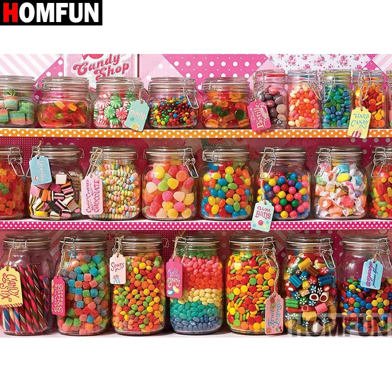 HOMFUN Full Square/Round Drill 5D DIY Diamond Painting "candy" Embroidery Cross Stitch 5D Home Decor A09228
HOMFUN Full Square/Round Drill 5D DIY Diamond Painting "candy" Embroidery Cross Stitch 5D Home Decor A09228
