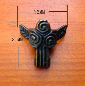 20Pcs Rose Foot / Furniture Hardware Antique Corner / wooden box corner furniture pads / alloy foot / feet decorated sides
20Pcs Rose Foot / Furniture Hardware Antique Corner / wooden box corner furniture pads / alloy foot / feet decorated sides