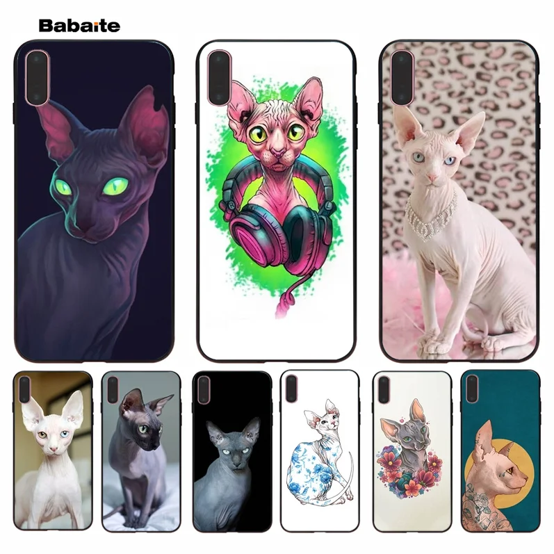 Babaite Tattoo Sphinx Cat New Personalized Print Phone Accessories Case for iPhone 8 7 6 6S Plus 5 5S SE XR X XS MAX Coque Shell
Babaite Tattoo Sphinx Cat New Personalized Print Phone Accessories Case for iPhone 8 7 6 6S Plus 5 5S SE XR X XS MAX Coque Shell