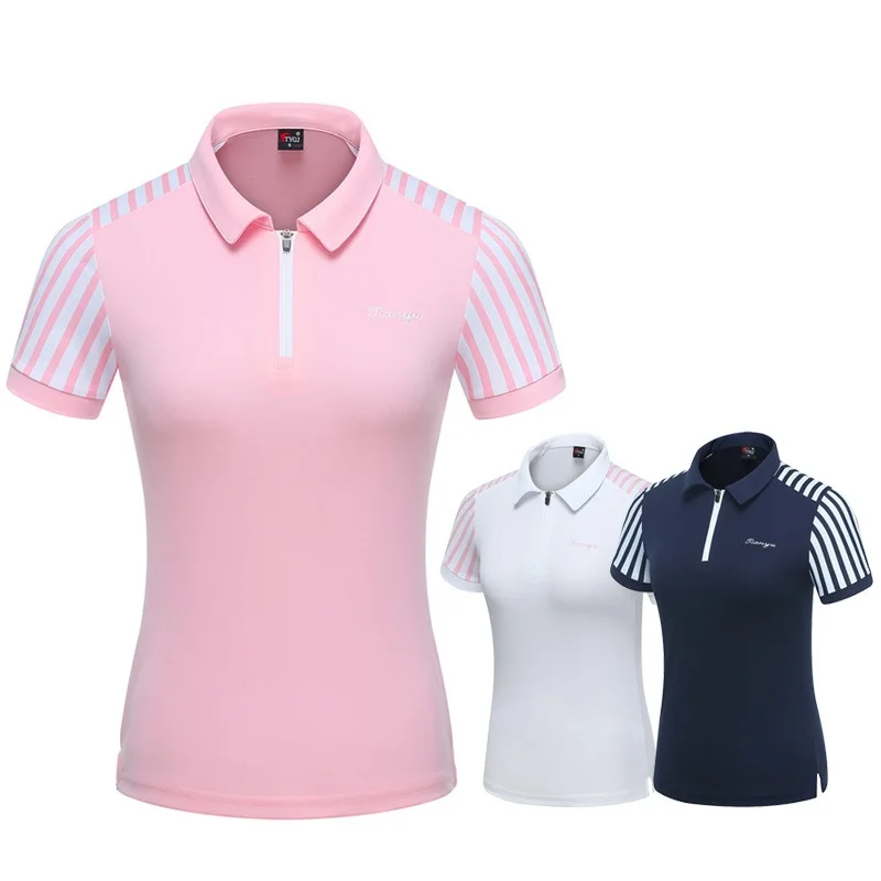 2019 Women Slimming Golf Shirt Short Sleeve Fitness Tennis T Shirt Sport Clothing Korea Tops Shirt Summer Sportswear D0696
2019 Women Slimming Golf Shirt Short Sleeve Fitness Tennis T Shirt Sport Clothing Korea Tops Shirt Summer Sportswear D0696