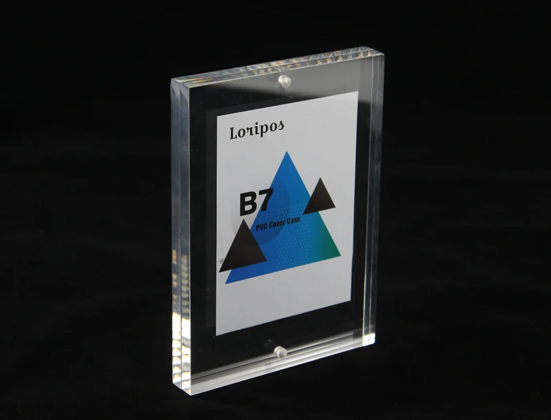 Free Standing Double Sided Picture Price Tag Name Card Holder Display Frame Acrylic Perspex Magnet Photo Block Frames Magnetic
Free Standing Double Sided Picture Price Tag Name Card Holder Display Frame Acrylic Perspex Magnet Photo Block Frames Magnetic