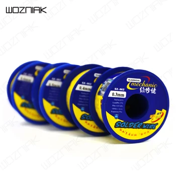 Wozniak Welding Double-core Soldering Tin Wire Rosin Core Low Temperature SX862 0.30.5/0.8/1mm Solder Flux No Cleaning
Wozniak Welding Double-core Soldering Tin Wire Rosin Core Low Temperature SX862 0.30.5/0.8/1mm Solder Flux No Cleaning