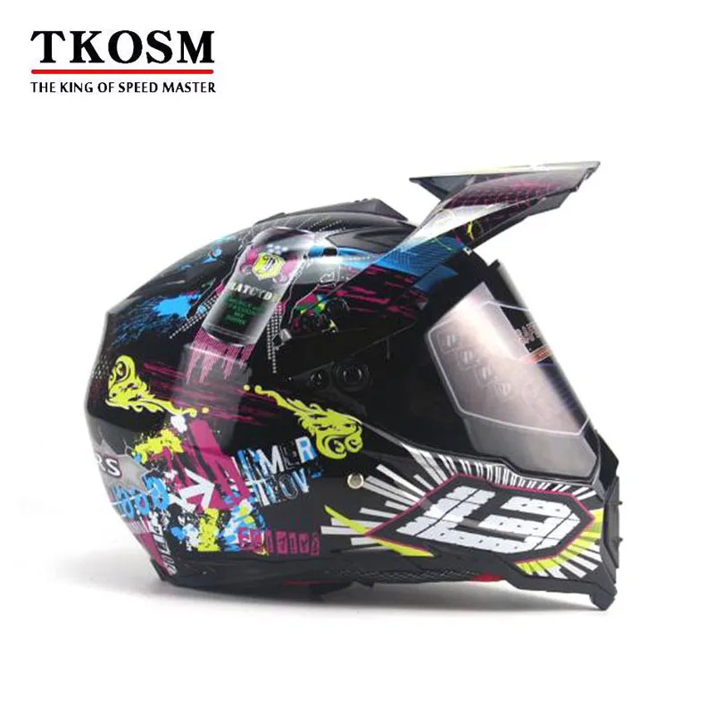TKOSM Motocross Motorcycle Helmet Full Face off Road ATV Dirt Bike Downhill MTB DH Racing Helmet Cross Helmet Capacetes DOT
TKOSM Motocross Motorcycle Helmet Full Face off Road ATV Dirt Bike Downhill MTB DH Racing Helmet Cross Helmet Capacetes DOT