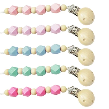 2019 New Environmental Wooden Pacifier Clip for Baby Chewing Beads Teething Stick Holders Baby Gift Toy
2019 New Environmental Wooden Pacifier Clip for Baby Chewing Beads Teething Stick Holders Baby Gift Toy